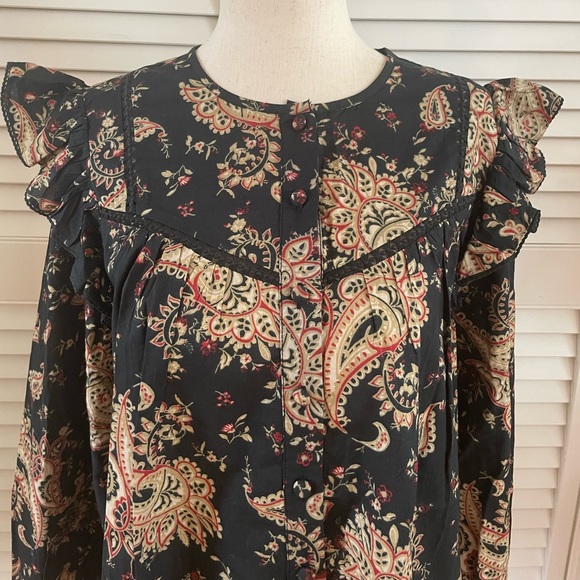 Sézane Meadow Blouse Size 38 / US 6 - Picture 7 of 10